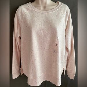 NWT women's sweatshirt Style&co (M) MSRP $49.50